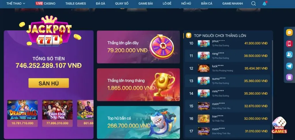 Các chương trình khuyến mãi hấp dẫn tại win69 casino